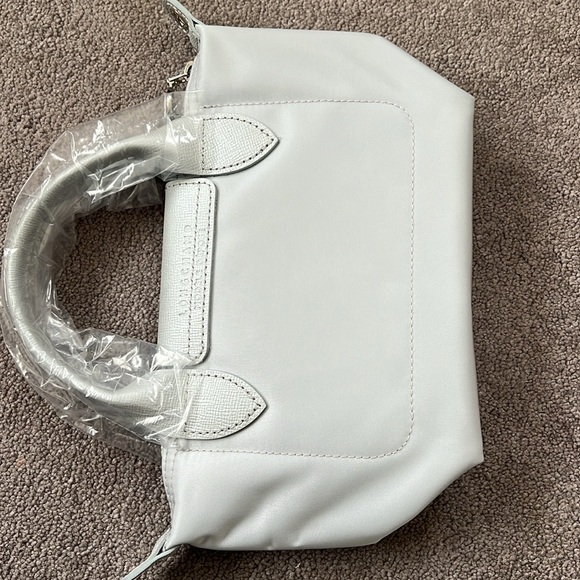 Long champ extra small Le Pliage Crossbody Bag silver - Picture 10 of 15